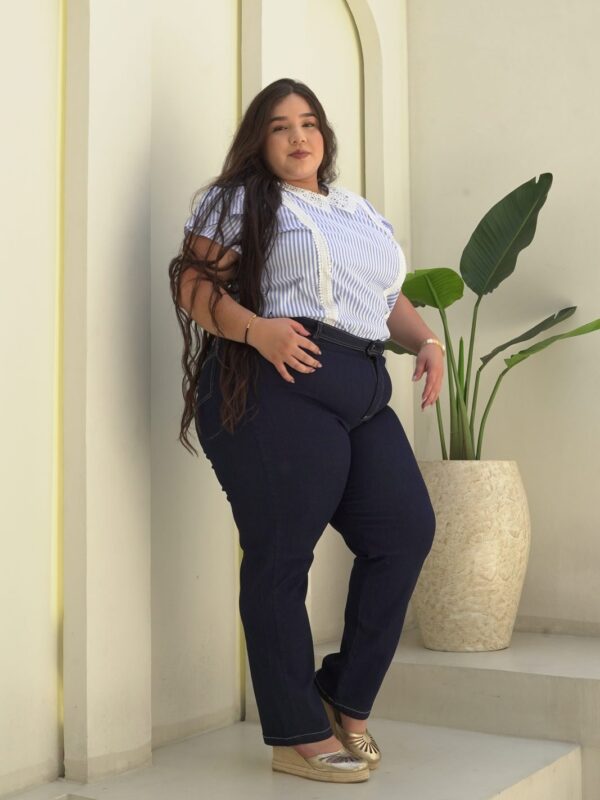 Jean Skinny Acanalado